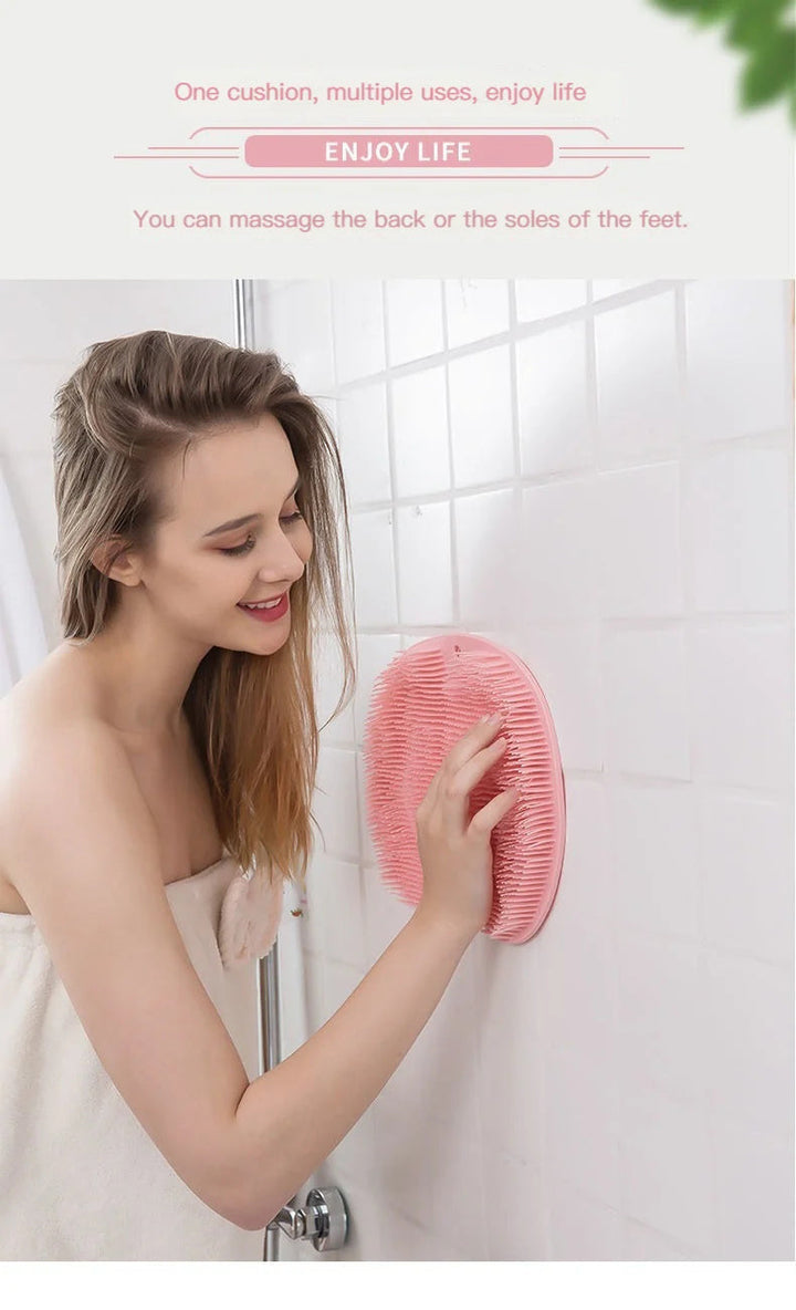 Lisslune | Shower Foot & Back Cleaner, Massage Pad