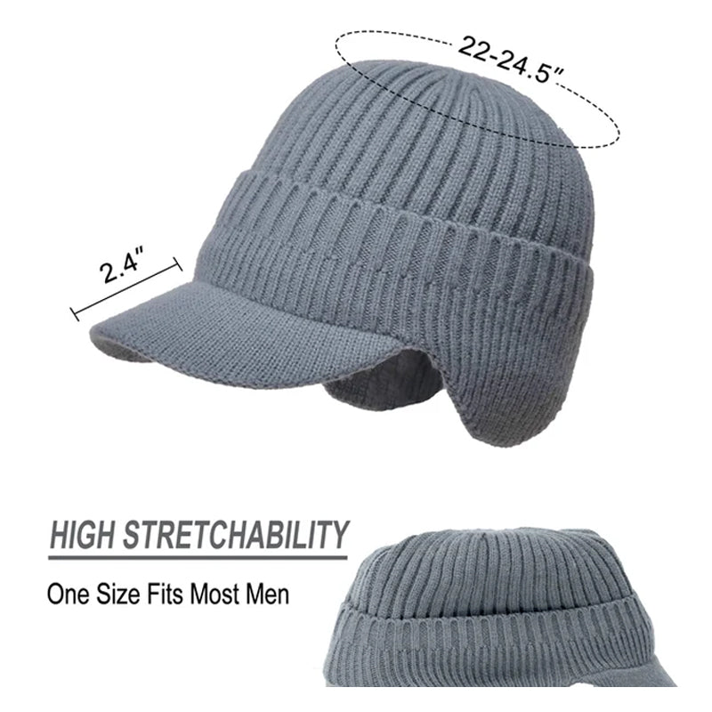 Lisslune | Outdoor Riding Elastic Warm Ear Protection Knit Cap