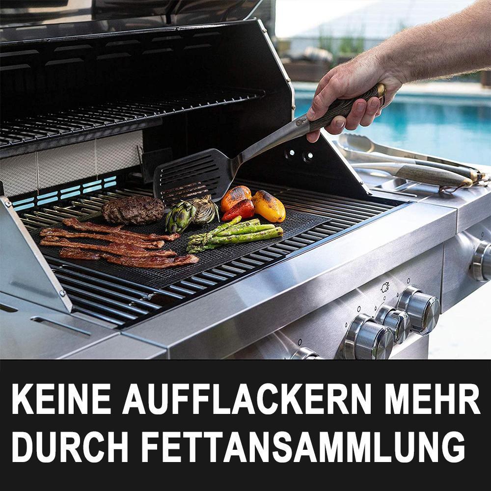 Lisslune | Teflon mesh grill mat non-stick reusable, rectangular 33x40 cm, 1/3 pc