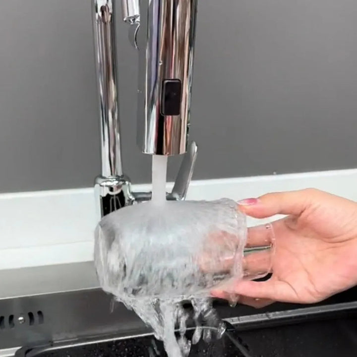 Lisslune | Universal Rotating Waterfall Sink Faucet Extension