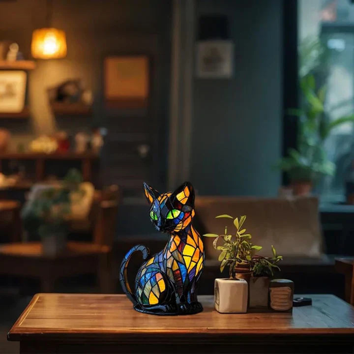 Lisslune | Lumikat Handmade Glowing Cat Lamp – Ambient Lighting and Gift