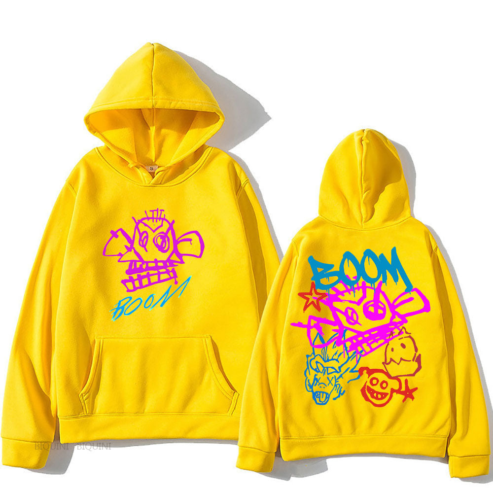 Lisslune | Arcane Jinx Cartoon Long Sleeve Hoodie
