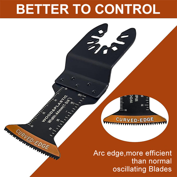 Lisslune | Curved Edge Oscillation Tool Blades (20 pieces)