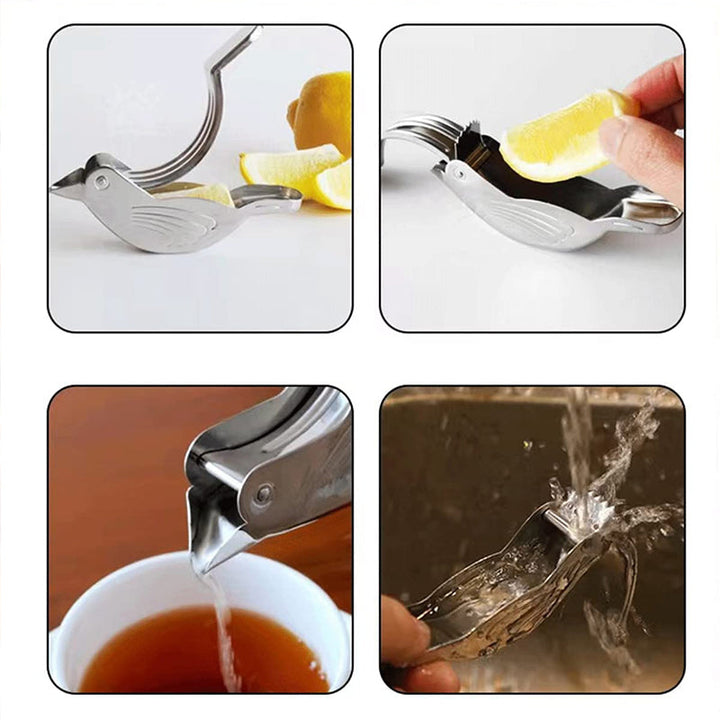 Lisslune | Bird-shaped Lemon Squeezer Made of Stainless Steel