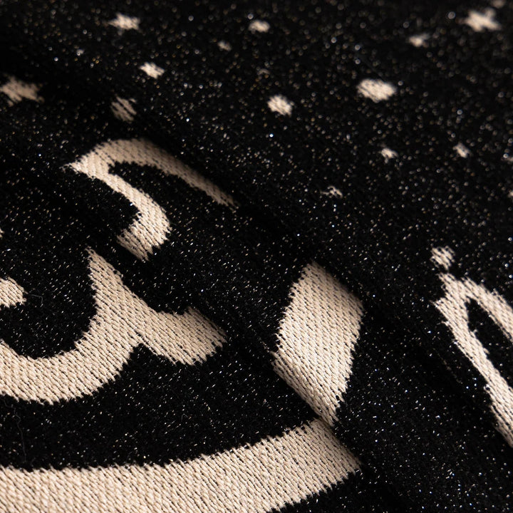 Lisslune | Cursive Glittering Chenille Sofa Cover