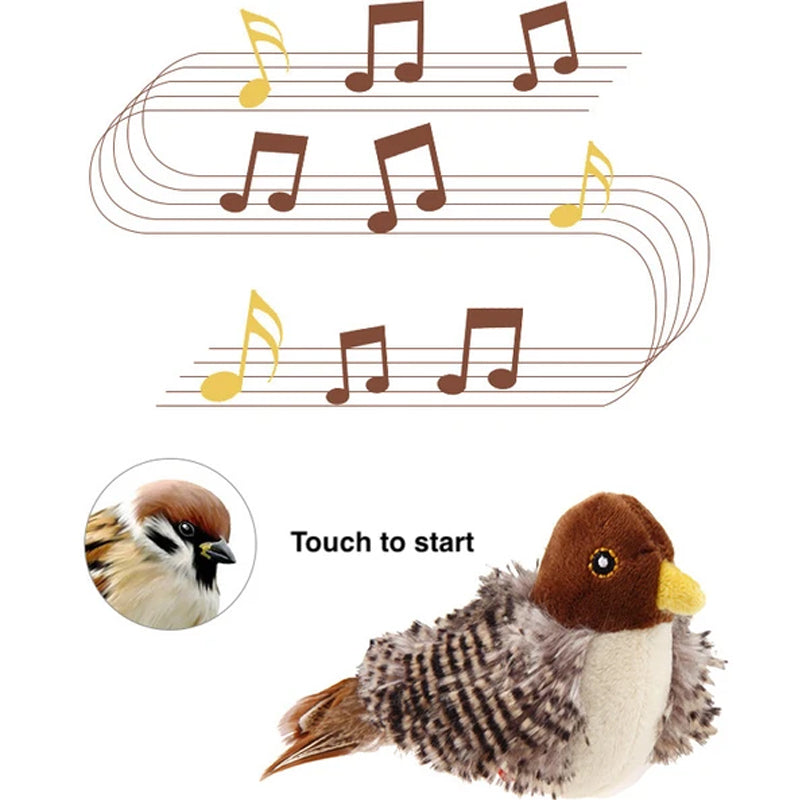 Lisslune | Interactive chirping cat toy