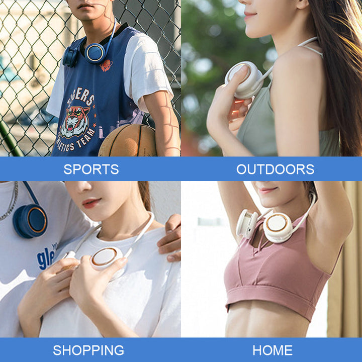 Lisslune | Foldable USB Mini Portable Neck Fan