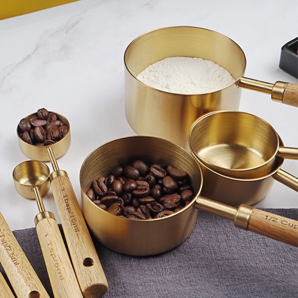 Lisslune | Golden Measuring Spoon Set