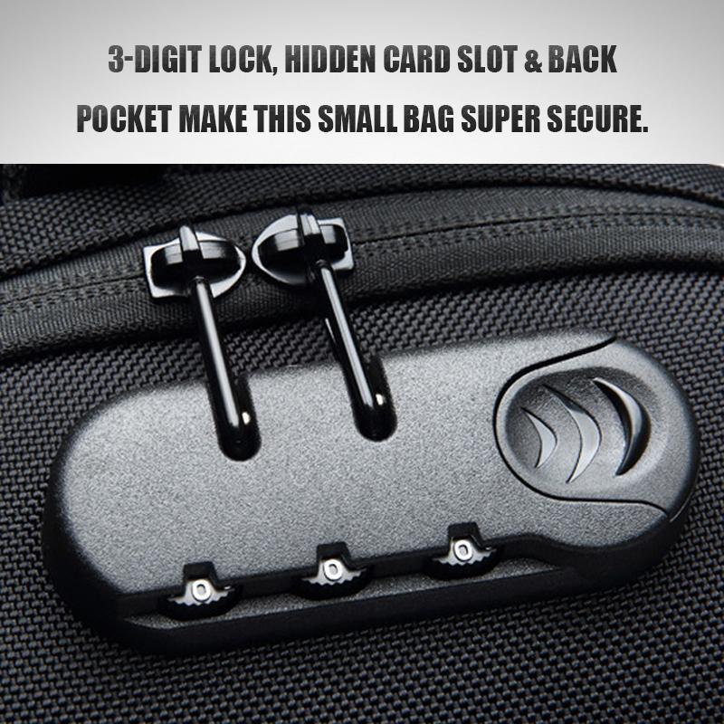 Lisslune | Anti-theft backpack with 3-digit lock