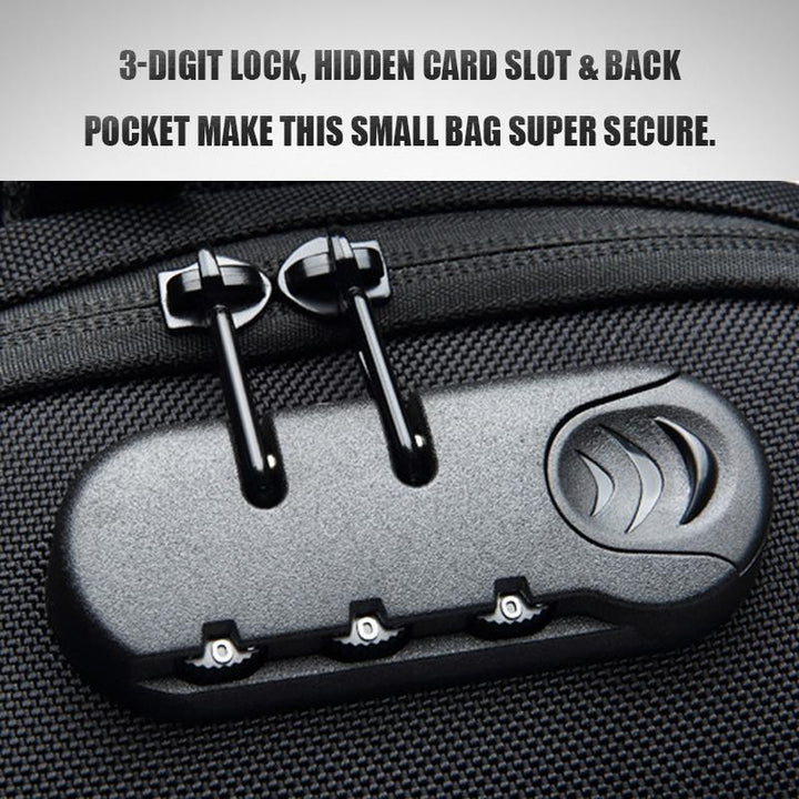 Lisslune | Anti-theft backpack with 3-digit lock