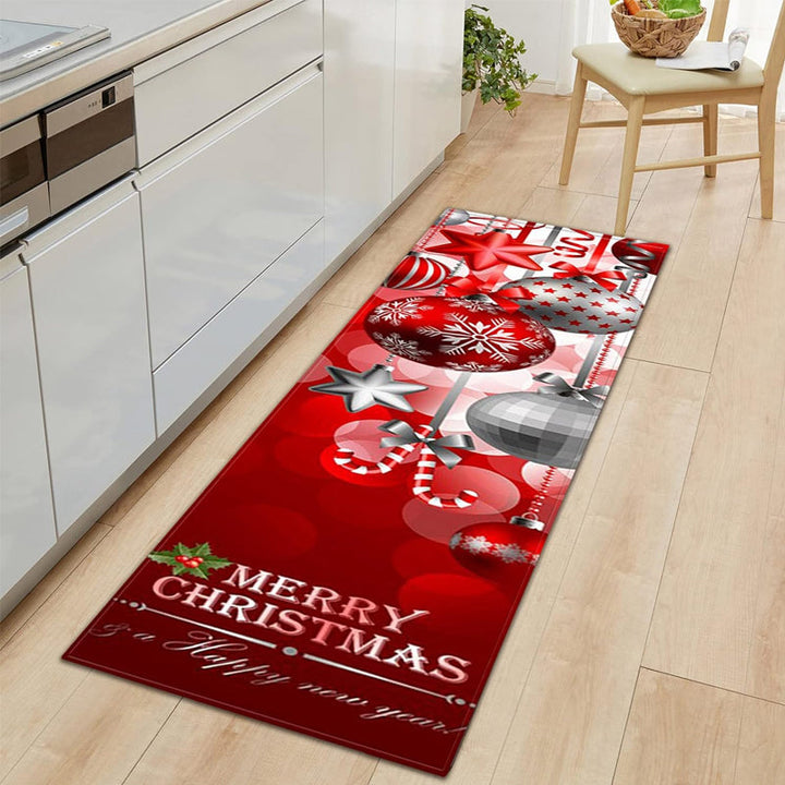 Lisslune | Kitchen Anti-Slip Flannel Printed Entrance Mats