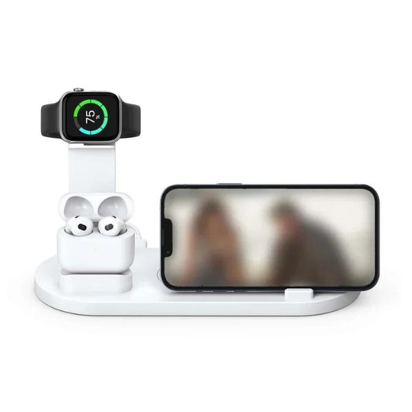 Lisslune | 7-in-1 Wireless Charging Station with MagSafe & CryoBoost – Fast & Efficient Charging for iPhone, Apple Watch, and More