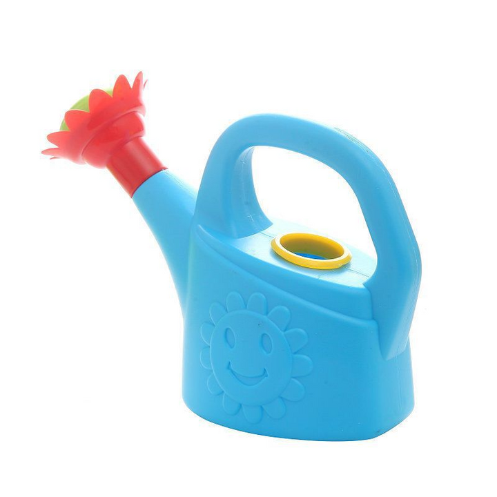 Lisslune | Children's watering can with flower mouth – Colorful plastic watering can for little gardeners
