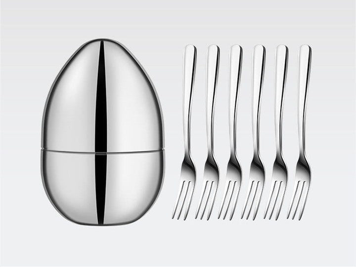 Lisslune | Exquisite Stainless Steel Fruit Fork Set