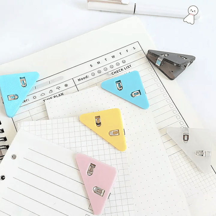 Lisslune | Triangular data lock clips (5 pieces)