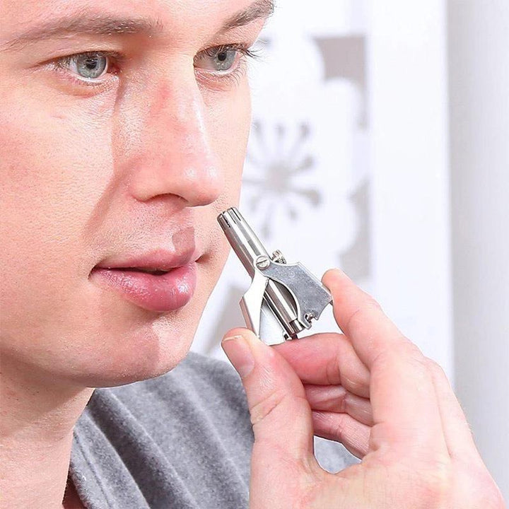 Lisslune | Safe Touch Stainless Steel Nose Hair Trimmer