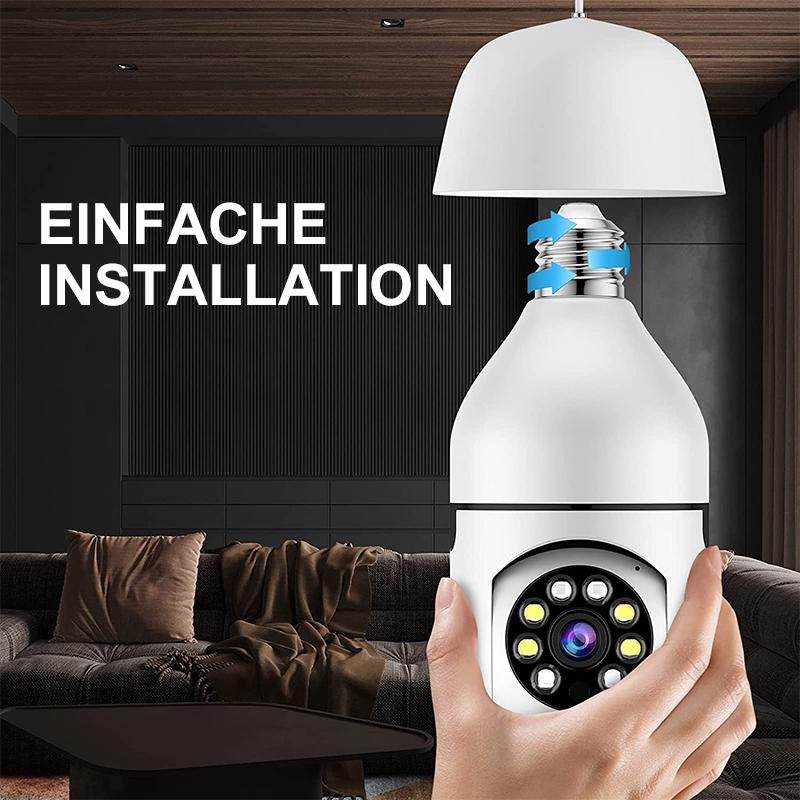 Lisslune | Intelligent wireless WiFi full-color camera with light bulb