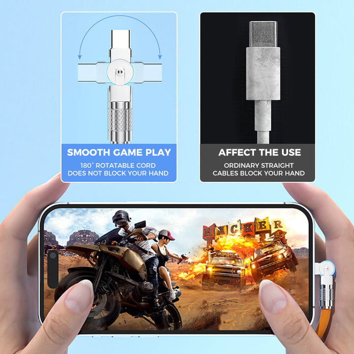 Lisslune | Rotating elbow data cable