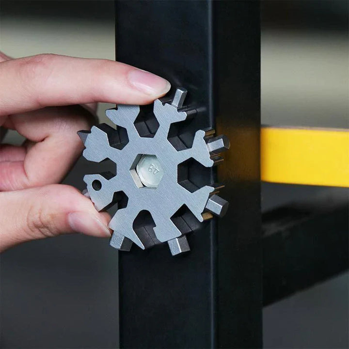 Lisslune | Snowflake | 18-in-1 Multitool