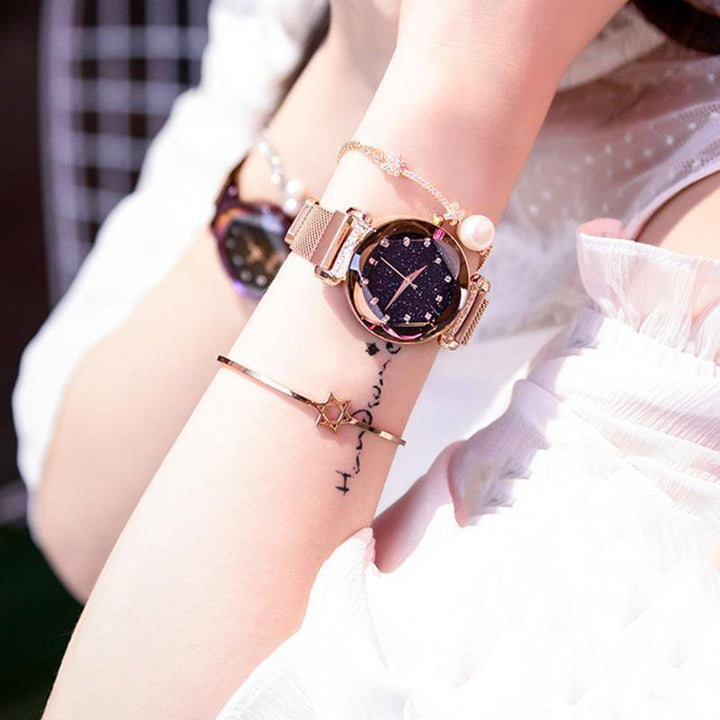 Lisslune | Waterproof Starry Sky Girls Wristwatch