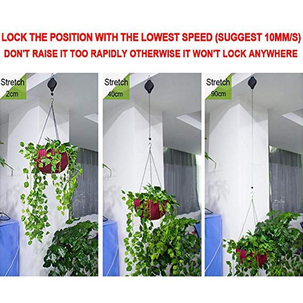 Lisslune | Telescopic Hook for Garden Baskets Pots, Birdhouse
