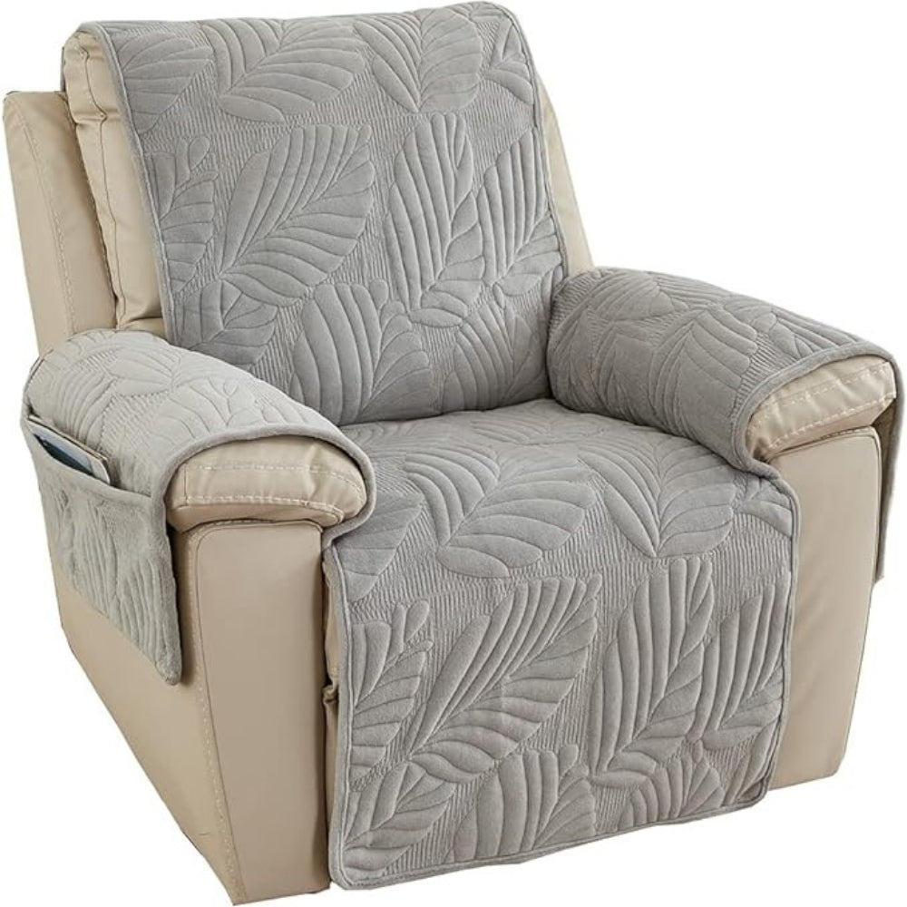 Lisslune | Verdant Leaf Pattern Recliner Cover