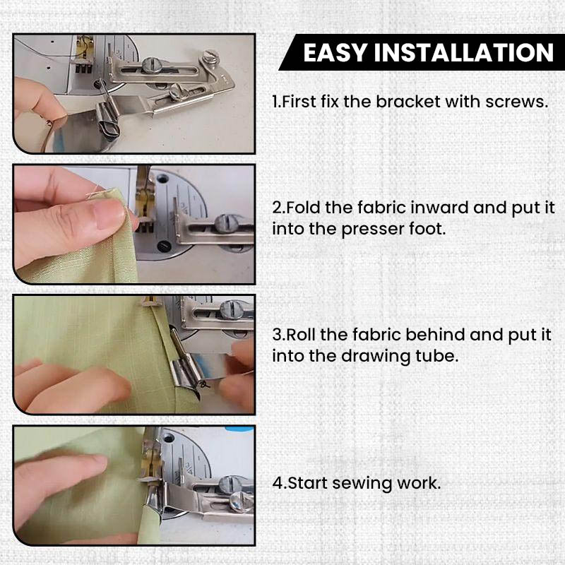 Lisslune | Sewing Machine Hemming Roller