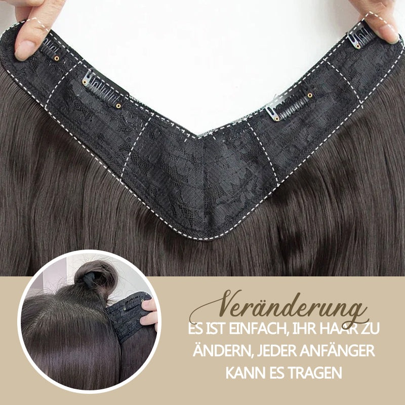 Lisslune | V-shaped Invisible Wig