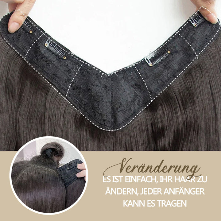 Lisslune | V-shaped Invisible Wig