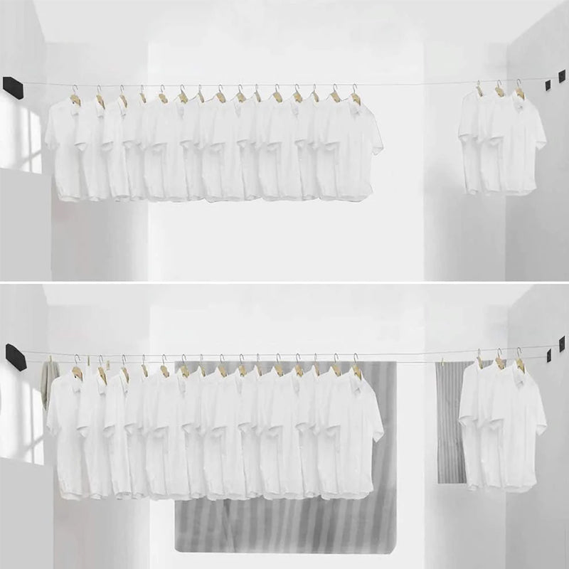 Lisslune | Retractable clothesline for indoors/outdoors