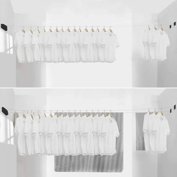 Lisslune | Retractable clothesline for indoors/outdoors