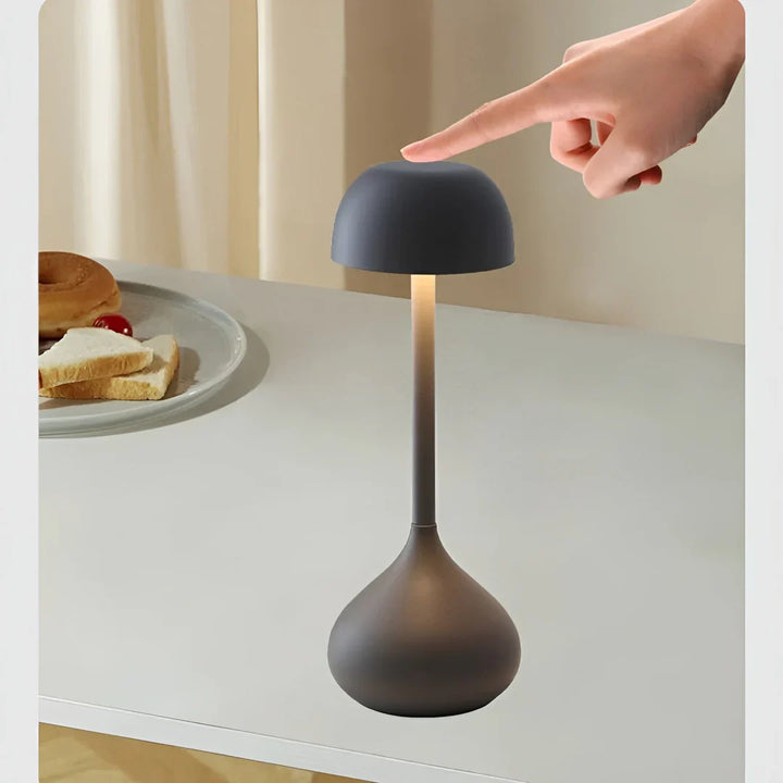 Lisslune | Cordless Dimmable Mushroom Table Lamp