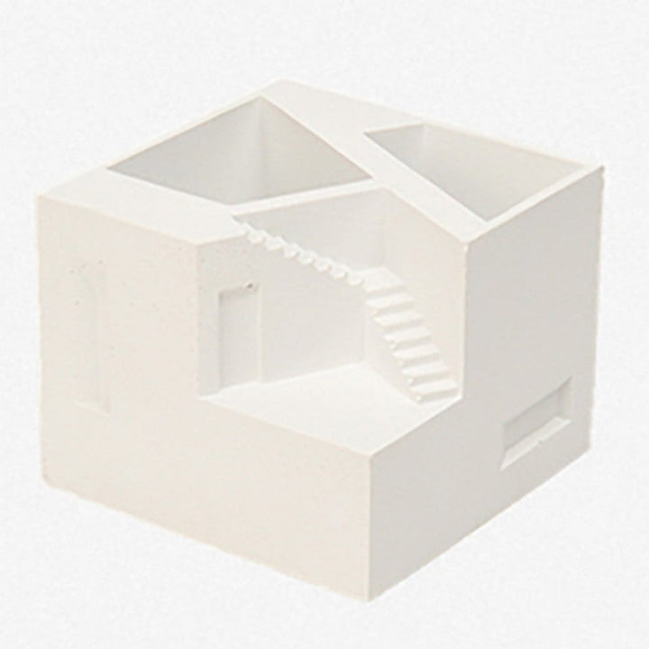 Lisslune | Creative Miniature Building Pen Holder & Desktop Decoration, for Pencils, Makeup Brushes, Toothbrushes & More