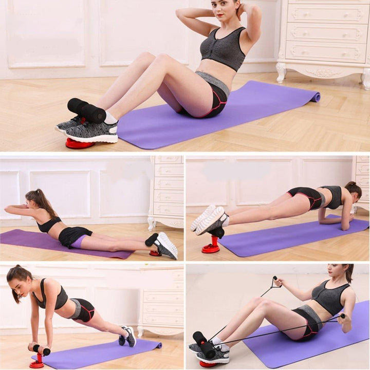 Lisslune | Bequee Multifunctional Adjustable Sit-Up Bar Assistance Device/Pedal Resistance Band