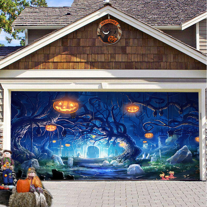 Lisslune | Halloween 2024 Garage Door Decoration
