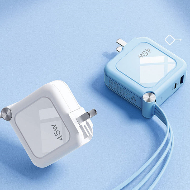 Lisslune | Multifunctional Telescopic All-In-One Travel Charger (US Standard)