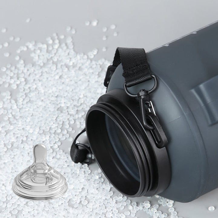 Lisslune | HydroFold - Portable collapsible sports water bottle