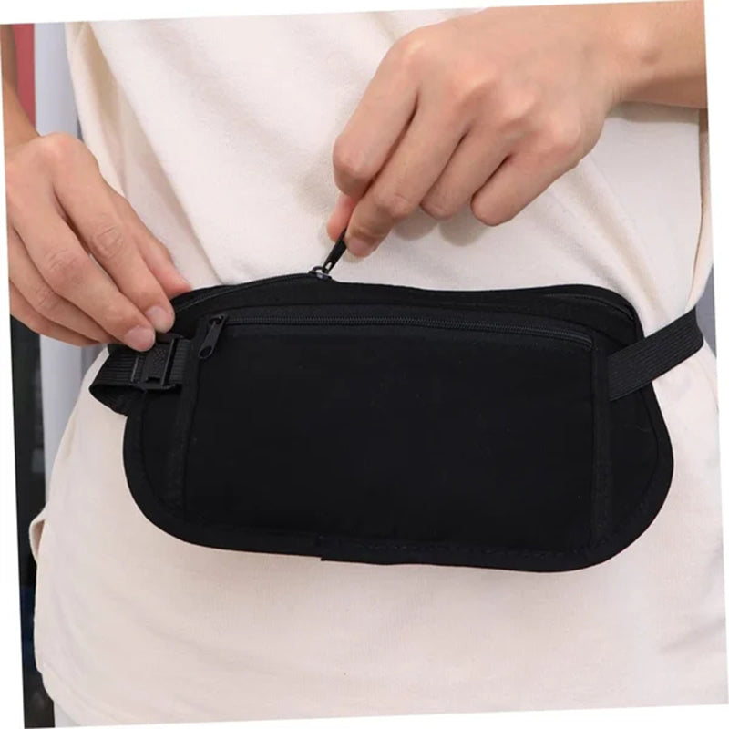 Lisslune | Sport Hip Bag Adjustable with Zipper Pockets