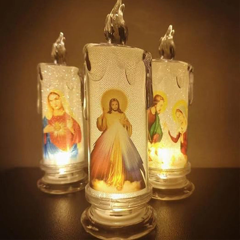Lisslune | LED Prayer Candles without Flame