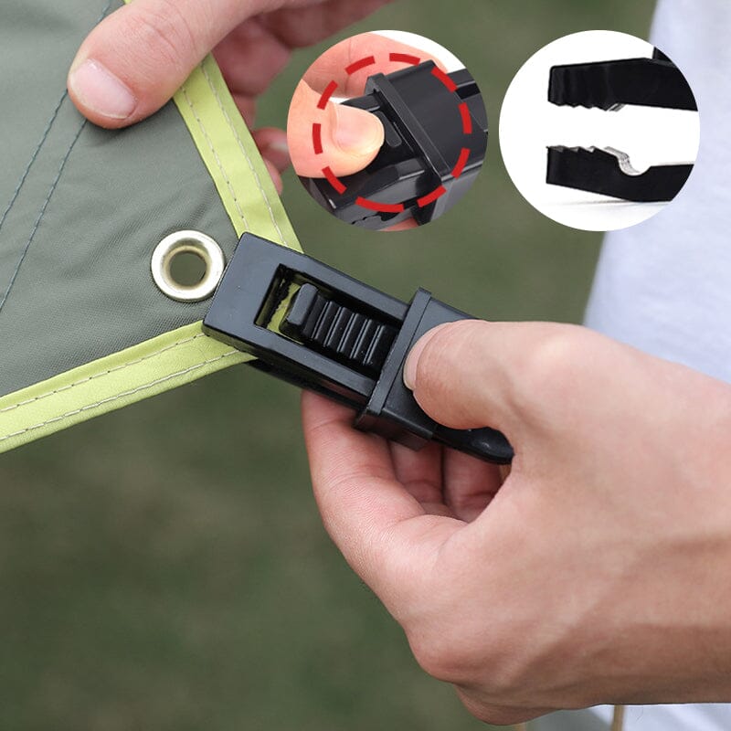 Lisslune | Adjustable Heavy Duty Lock Grip for Tarpaulin & Shade Fabric