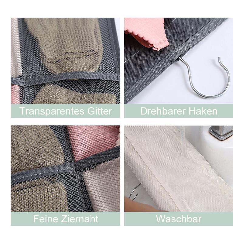 Lisslune | Double-sided hanging wardrobe organizer