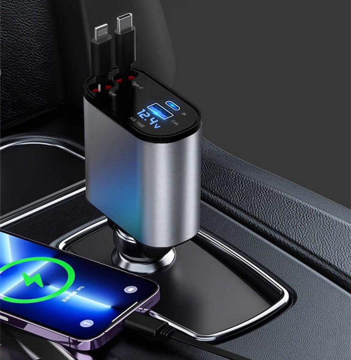 Lisslune | 3-in-1 Fast Charge Car Charger