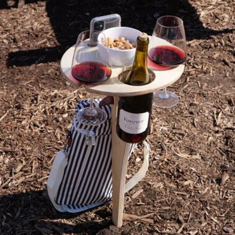 Lisslune | Outdoor portable do-it-yourself wine rack