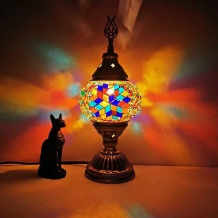 Lisslune | Mosaic Colorful Pattern Table Lamp