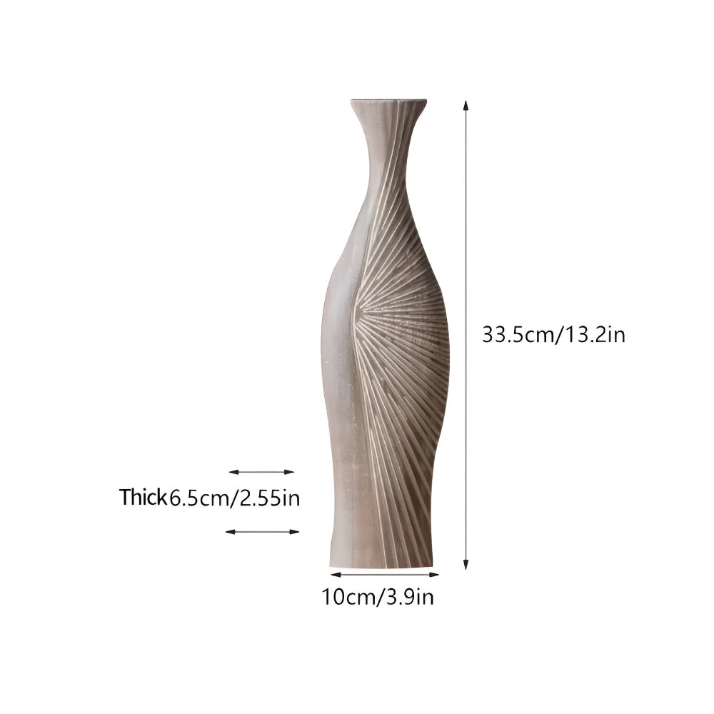 Lisslune | Sierra Grove Wooden Vase