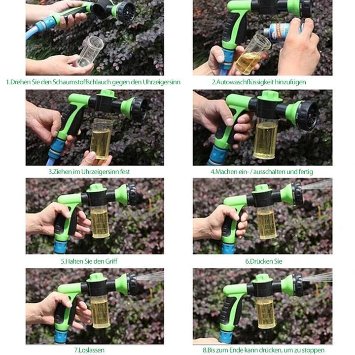 Lisslune | Multifunctional Foam Wash Gun