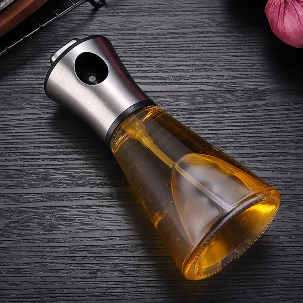 Lisslune | Stainless Crystal Oil Spray Bottle