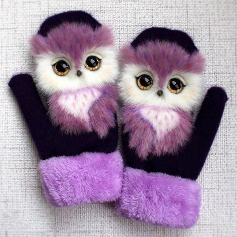 Lisslune | Cute Winter Animal Gloves