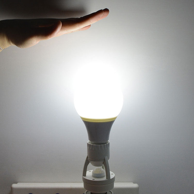 Lisslune | 360 Rotating Motion Sensor Socket Switch Led Bulb Base