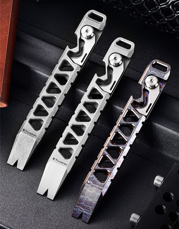 Lisslune | EDC Titanium Alloy Multifunctional Outdoor Crowbar